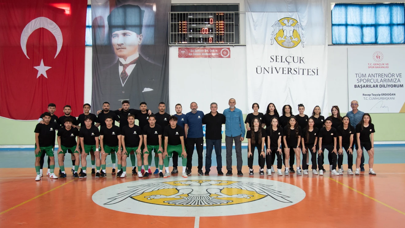 Selçuk Üniversitesi futsal müsabakalarına ev sahipliği yapıyor